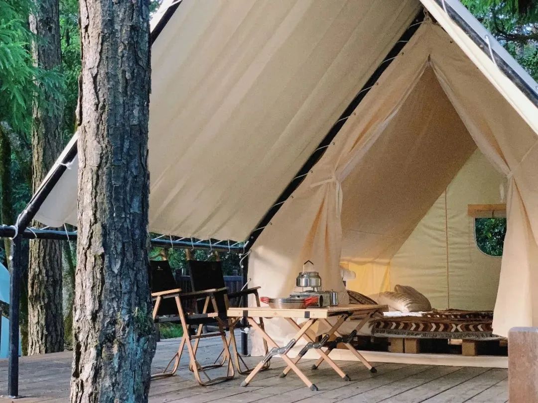 新晉網紅打卡地！福州鼓嶺柱里露營地“火”上央視